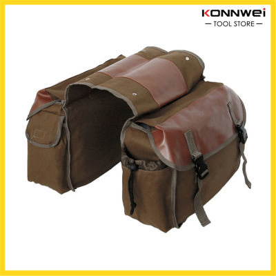 กระเป๋าพาดอานมอเตอร์ไซค์ใส่ของได้เยอะ,กระเป๋ากระเป๋าเครื่องมือด้านข้างกล่องตะกร้ากันน้ำผ้าใบสำหรับขี่มอเตอร์ไซค์