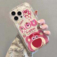 case เคส 14PROMAX สตรอเบอร์รี่หมี1312ใส11กันกระแทก Xxr8plus