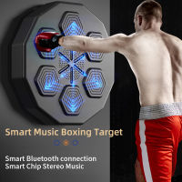 2023 Smart Music Boxing Machine Wall Target LED Lighted Sandbag Relaxing Reaction Training Target for Boxing Sports Agility Reaction