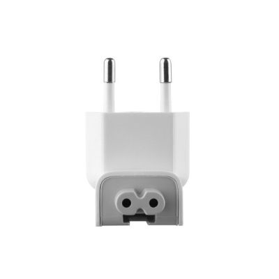 หัวเป็ดปลั๊กติดผนัง EU ไฟฟ้ากระแสสลับอเนกประสงค์สำหรับ Apple Charger Adaptor แมคบุ๊กโปรแอร์แปลงอะแดปเตอร์ไฟสำรองแล็ปท็อป