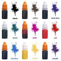 ™☞✸ 1Pc10ml Colorful Flash Refill Ink Inking Photosensitive Seal Stamp Oil for Wood Paper Wedding Scrapbooking Make Seal DIY craft