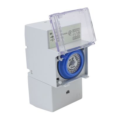 SUL181H Mechanical Timer 24 hours Time Switch Relay Electrical Programmable Timer 24 hour Din Rail Timer Switch