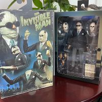 【CW】NECA Figure Ultimate The Invisible Man Carl Laemmle Presents H.G.WELLS Fantastis Sensation Action Figure Model Toys Room Decor