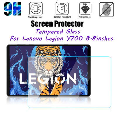 กระจกนิรภัยสำหรับ Lenovo Legion Y700 8.8นิ้ว2022 Tablet Protector ป้องกันฟิล์มกระจกนิรภัย HD โปร่งใส9D ป้องกัน