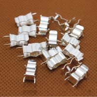 【YF】▫  2pcs PCB Soldering Mount 5x20mm Fuse Holder Clip Chassis 5mmx20mm Tinned 0.4mm Thickness