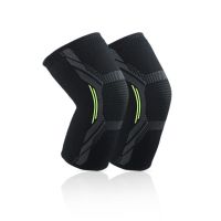 [Rear Waves]1Pcs Kneepad SupportProtectorKnee Pads Breathable Bandage Knee Brace Pad บาสเกตบอลเทนนิสขี่จักรยาน