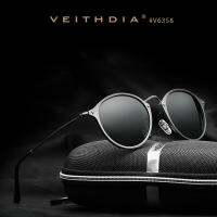 ✘ Veithdia แว่นตากันแดด Polarized แฟชั่นแว่นตาเคลือบรอบแว่นตาชายสำหรับผู้ชาย / ผู้หญิง