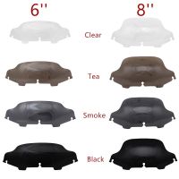 Motorcycle 8colors 6 /8 Cycle Wave Windshield Fairing Windscreen Cover For Harley Touring Electra Street Glide FLHX Bike 96-13