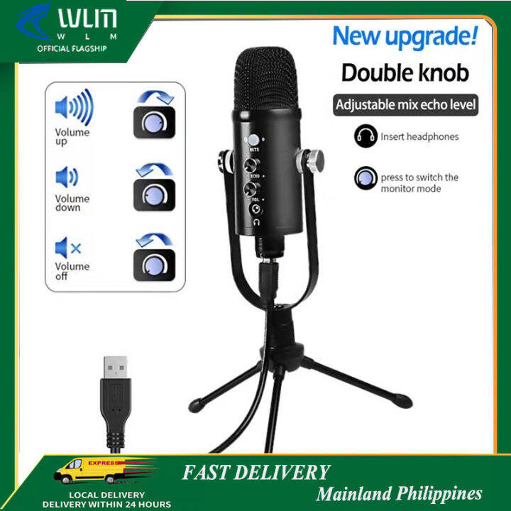 【On Sale】Condenser Microphone Full Set Professional Microphone Original