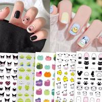 สติ๊กเกอร์การ์ตูน มิกกี้เม้าส์ สติ๊กเกอร์แต่งเล็บ ลายเยอะ น่ารัก Nail Art Stickers Mickey Minnie