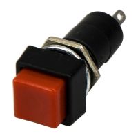 Special Offers 10Pcs / Lot PBS-12B 12Mm Reset (ON) - OFF Square Push Button Switch SPST Pushbutton