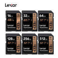 LEXAR 633X sdhcsdxc การ์ด UHS-I 95MB 16GB 32GB 64GB 128GB 256GB 512GB Class 10หน่วยความจำ s. การ์ด D สำหรับกล้อง4K 3D Full-HD 1080P