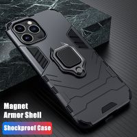 [Disen electronic] Anti Shock Case สำหรับ iPhone 11 12 13 14 Pro XR Xs Max X 8 7 6 Plus 5S แม่เหล็กเกราะ Shell Case สำหรับ iphone iPhone SE 2022 2020
