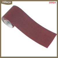 [Hillarys] กระดาษทรายขัดม้วนผ้า80-240Grit 1เมตรสำหรับเครื่องมือเจียรโลหะ