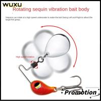 WUXU Wobblers crankbaits เหยื่อตกปลาโลหะ ตะขอสามชั้น ช้อนโลหะโลหะ ล่อ VIB 2023 6ก./ 9ก./ 12ก./ 14ก./ 18ก. เหยื่อตกปลาแบบช้อนหมุนได้ อุปกรณ์ตกปลาสำหรับตกปลา