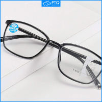 PTQ แว่นตาอ่านหนังสือ3 In 1,แว่นอ่านหนังสือใกล้และไกลแบบ TR90ป้องกันแสงสีฟ้าสำหรับผู้ชายและผู้หญิง