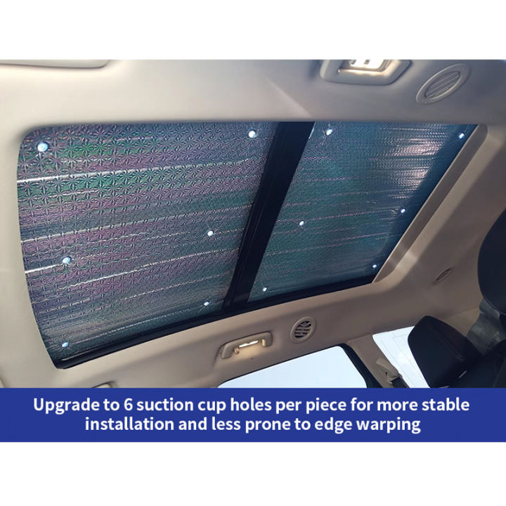 สำหรับ-kodiaq-2023-2018-2017รถซันรูฟม่านบังแดดกระจกหลังคาครีมกันแดดอุปกรณ์ฉนวนกันความร้อน