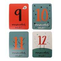 SOME❥Memory Baby Women Monthly Photograph Sticker Fun Milestone Cards