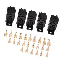 60Amp รถยนต์ 5 - PIN RELAY SOCKET ผู้ถือ 25 PCS ขั้วต่อทองแดงชุด