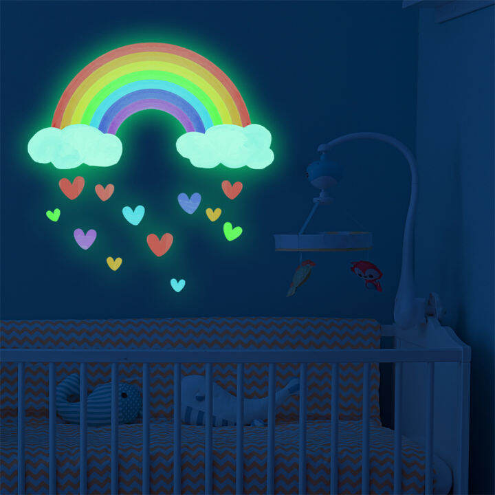 room-wall-stickers-childrens-decorative-love-rainbow