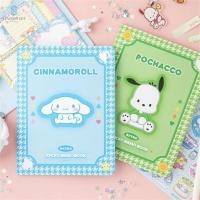 STATIONERY คาวาอิ เครื่องเขียนสเตชันเนอรี Tearable สำหรับนักเรียน Cinnamoroll อะนิเมะ แผ่นบันทึกย่อ คู่มือวัสดุวัสดุ แผ่นบันทึกย่อ บันทึกโพสต์อิท