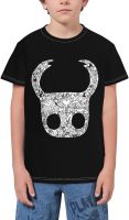 Hollow.Game.Knight Teenager T-Shirts Summer Casual Customized Short Sleeve Youth Tee Top for Boys Girls