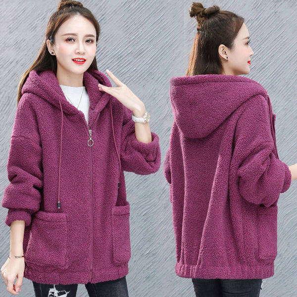 adolph-women-hoodie-casual-plus-size-wool-fleece-short-coat-korean-womens-long-sleeve-cashmere-hoodies-soild-color-hoodies