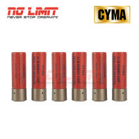 ปลอกลูกซอง สำหรับปืนบีบีกัน CYMA Pump Action (ระบบสปริง) แพ็ค 6 ปลอก บรรจุปลอกละ 30 นัด อะไหล่ปืนบีบีกัน