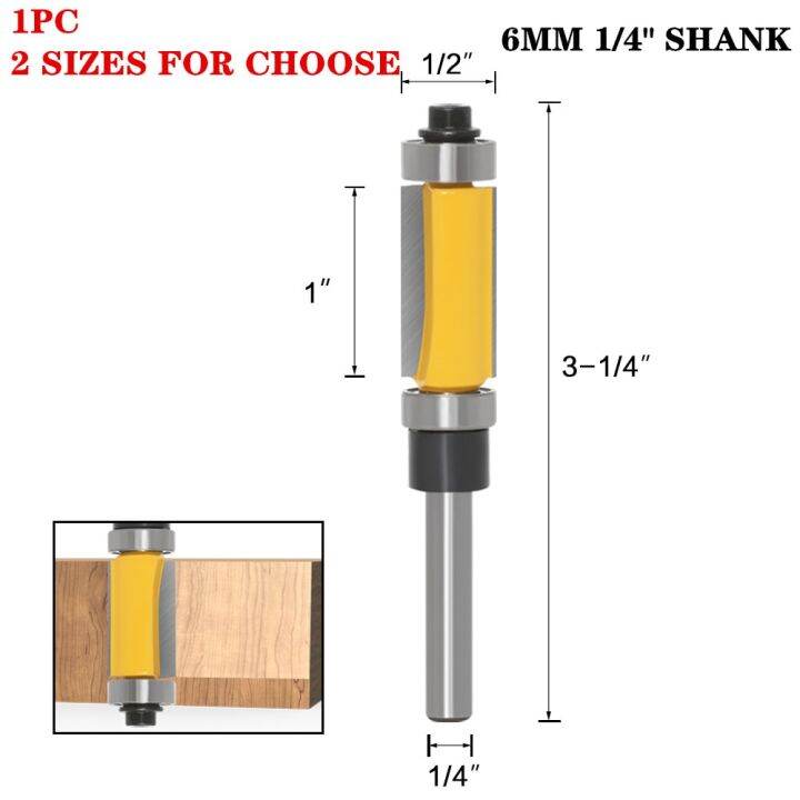 1pc-6mm-1-4-shank-ด้านบนและด้านล่างพร้อมแบริ่งไม้ล้างตัดเราเตอร์บิตทังสเตนคาร์ไบด์เครื่องตัดไม้มิลลิ่งดอลลาร์ราคา