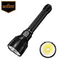 Sofirn ไฟฉาย SP60ชาร์จไฟได้,XHP70.3 6800lm 21700ไฟ LED ประสิทธิภาพสูงพร้อมไฟฉายแบบชาร์จถอยหลัง IP68สัญญาณ ATR