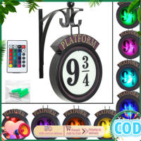 9 ¾ Sign Decoration Wall Lights High Brightness Christmas Wall Hanging Lamps Vintage Pendant Light Gift For Fan