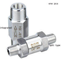 ตรวจสอบวาล์ว One Way Check Valve Non Return Valve เบนซินดีเซล304สแตนเลส ZG18 ZG14 ZG38 ZG12 ZG12*1