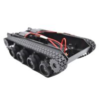 Light-Duty Shock-Absorbing Tank Rubber Crawler Car Chassis Kit Tracked Vehicle Rc Tank Smart Robot Diy Robot Toys Screw Nut Drivers