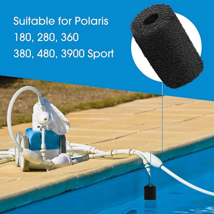36-packs-high-density-pool-cleaner-black-hose-scrubber-for-polaris-vac-sweep-180-280-360-380-480-3900-sport-models