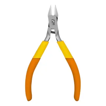 Deli 5/6 Inch Cr-V Plastic Pliers Nippers Jewelry Electrical Wire