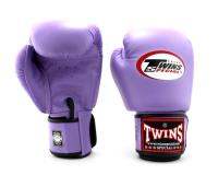 Twins special  Boxing Gloves BGVL-3 Lavender Genuine leather Muay Thai Sparring MMA K1 นวมซ้อมชก ทวินส์ สเปเชี่ยล สีม่วงลาเวนเดอร์ หนังแท้ 100%