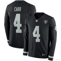 New high-quality and most popular jerseys Estar NFL Las Vegas Raiders Jersey Football Long Sleeve T Shirts Carr Sports Tops Player Edition Plus Size a