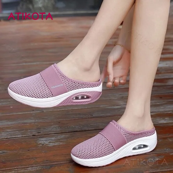 walking shoes with cushion