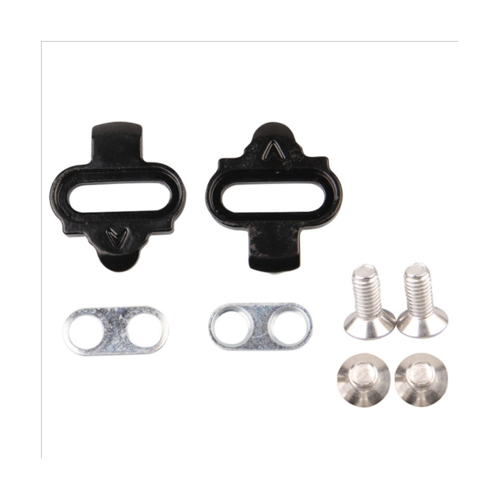 Mountain Bicycle Pedals Cleat Biking Bike Cleat Set Clipin Clips Kit