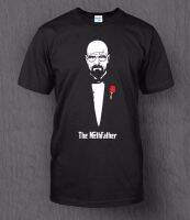 Kaus Pria Musim Panas Baru Kaus Breaking Bad T-Shirt The Methfather Walter White The Godfather Kaus Motif Digital Klasik S-4XL-5XL-6XL