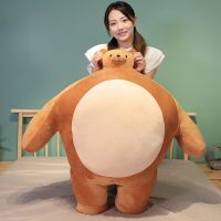 【CW】Hot 45/70cm Tiny Head Teddy Bear Plush Toys Big Body Animal Bear Pillow Stuffed Soft for Children Girls Birthday Gifts