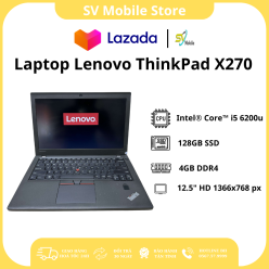 Lenovo thinkpad x270 core i5 6200u- ram 8gb- 128gb ssd