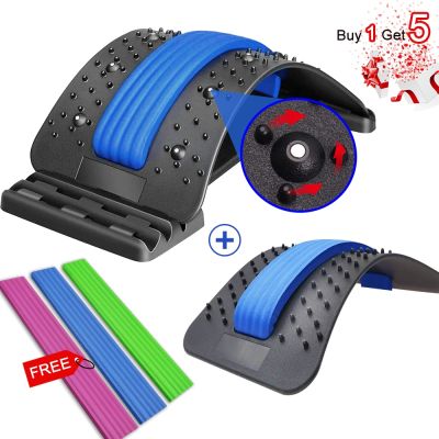 Back Stretcher Equipment Massager Massageador Magic Stretch Fitness Lumbar Support Relax Hernia Spinal Pain Relief Chiropractic