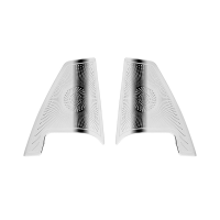 For Alphard 40 Series 2023+ Stainless Steel Front Pillar Speaker Cover Interior Replacement Parts Accessories