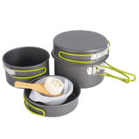 (Yilufa1688) ส่งฟรี Stainless steel pot set ชุดหม้อสแตนเลส ชุดหม้อทำครัว ชุดหม้อสนาม ชุดหม้อต้มนึ่ง ชุดหม้อแคมปิ้ง ชุดหม้อกระทะ ชุดหม้อทำอาหาร หม้อ