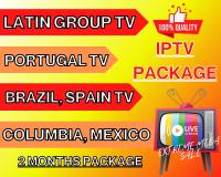 IPTV แพ็คเกจดูทีวี 2 เดือน LATIN GROUP, รับชมทีวีออนไลน์ , ภาพยนตร์, ซีรี่ย์, ข่าว, กีฬา, และอื่นๆอีกมากมาย  ภาพนิ่ง  สัญญาณ ดี  ภาพคมชัด Full HD, 4K