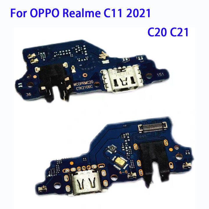 หัวต่อแท่นชาร์จสำหรับ-realme-oppo-บอร์ดซ่อมโทรศัพท์มือถือ-c11-c21-c20-rmx3231-rmx3063-rmx3061-rmx3201-usb-อะไหล่ทดแทนสายเคเบิลงอได้