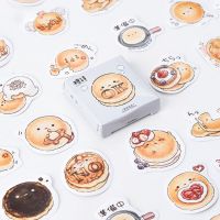 【LZ】 45 Pcs/lot Bread Sticker Decoration DIY Scrapbooking Sticker Stationery Kawaii Handbook Notes Decorative Stickers