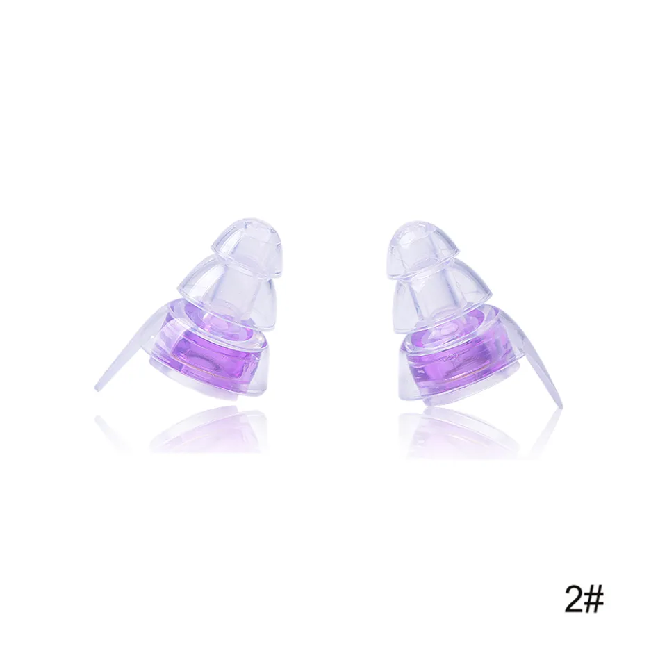 1Pair Noise Cancelling Earplugs For Sleeping Study Concert Hear