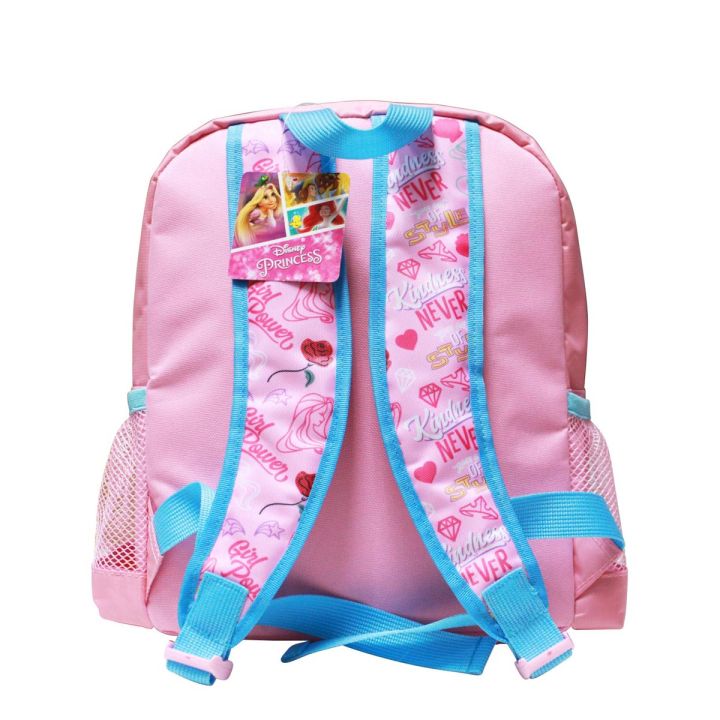 กระเป๋าเด็ก-kids-bag-กระเป๋าเป้เด็ก-กระเป๋านักเรียน-สินค้าขายดี-ลายการ์ตูนลิขสิทธิ์แท้-กระเป๋าเป้-12-นิ้ว-princess-dn01-273